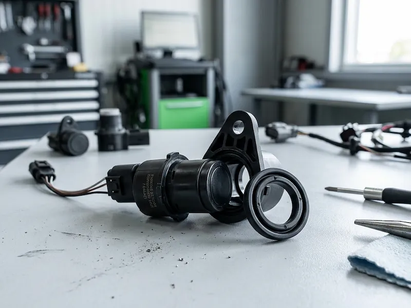 Senzor asistenta parcare auto cu protecție la apă și praf pentru durabilitate maximă.
